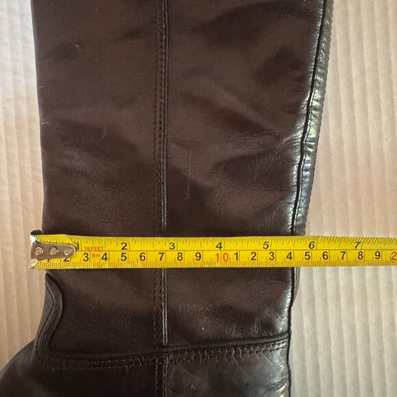 Tory Burch Brown Leather Riding Boots - Picture 12 of 15